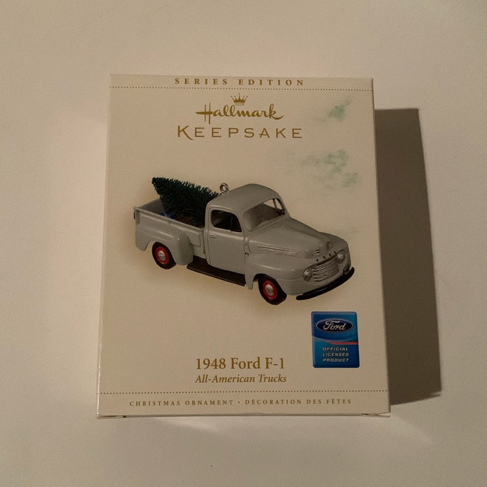 Hallmark 1948 Ford F1 All American Truck Christmas Ornament Keepsake